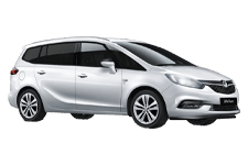 Van Hire Aberdare - Vauxhall Zafira 5 + 2 - Minibus hire Aberdare